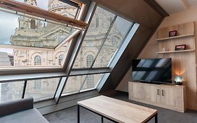 Familienapartment Mit Panoramablick Zur Frauenkirche