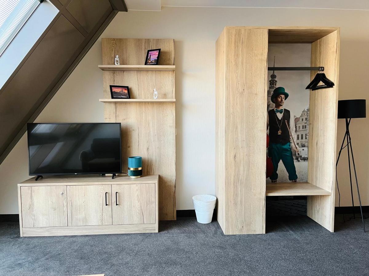 Familienapartment Mit Panoramablick Zur Frauenkirche Drážďany Exteriér fotografie
